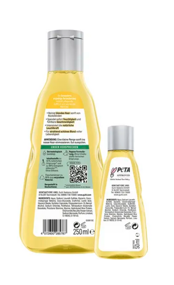 GUHL Blond Faszination Color Shine Blond Szampon 250 + Mini 50 ml