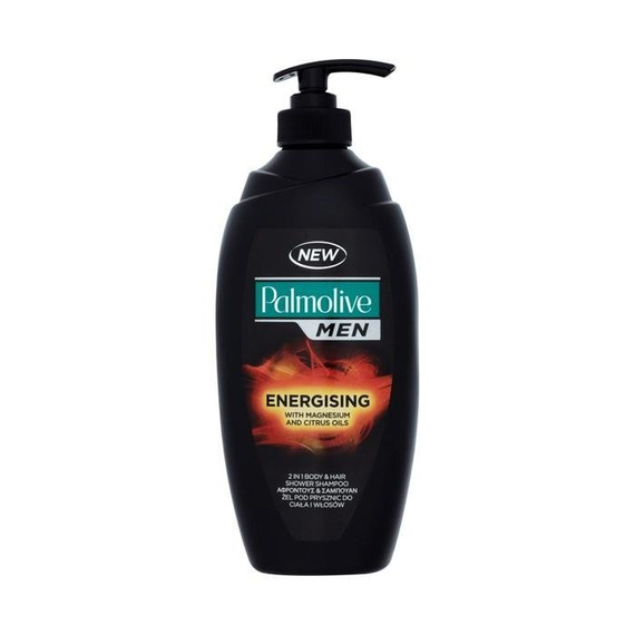 Palmolive MEN Energetisierendes, erfrischendes Duschgel für Männer 3in1, Zitrusfrüchte und Magnesium 750 ml