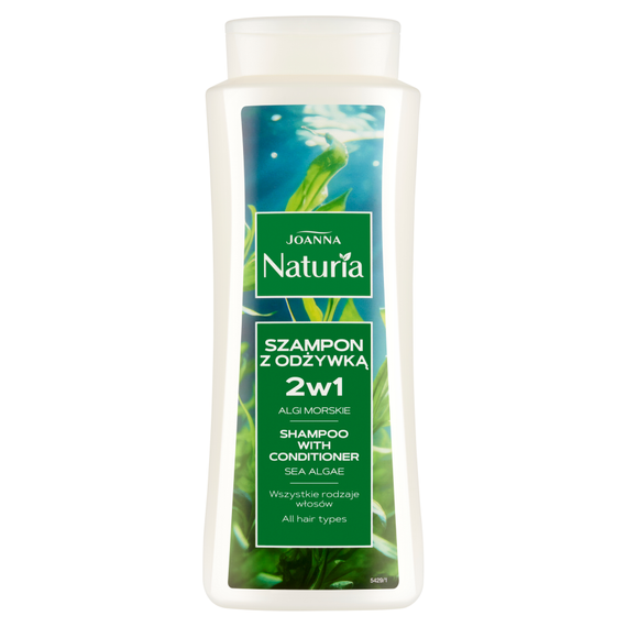 Joanna Naturia Shampoo with conditioner 2in1 seaweed 500 ml