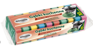Grosik Gąbki kuchenne 10 sztuk