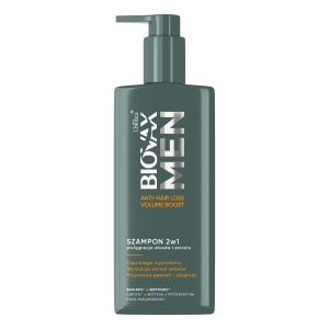 Biovax Men Anti Haarausfall & Volumen Shampoo 2in1 Haar- und Bartpflege 200 ml