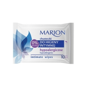 Marion Hipoalergiczne chusteczki do higieny intymnej 10 szt
