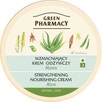 Wzmacniający krem odżywczy z aloesem do twarzy Green Pharmacy 150 ml