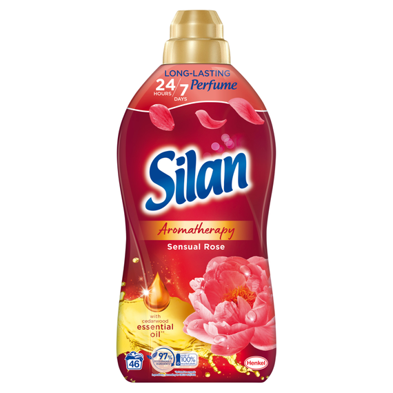 Silan Aromatherapy Sensual Rose Płyn do zmiękczania tkanin 1012 ml (46 prań)