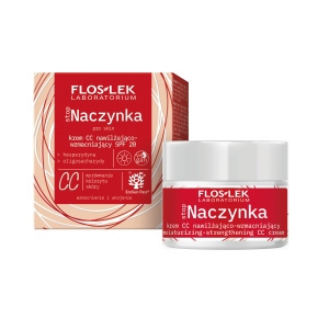 stopNACZYNKA Krem CC nawilżająco-wzmacniający SPF 20 50 ml- Floslek
