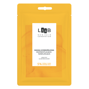 AA LAAB Tetra-C Yuzu Aufhellende und feuchtigkeitsspendende Hydrogelmaske 1 Stk.