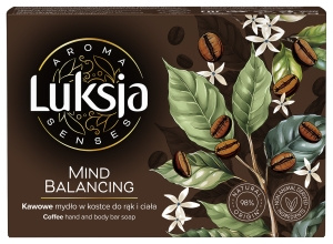 Luksja Aroma Senses Kaffeeseife für Hände und Körper 90 g