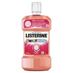 Listerine Smart Rinse Mild Berry Mouthwash 500 ml