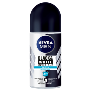 Nivea MEN Black&White Invisible Fresh Antiperspirant roll-on 50 ml