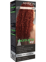 Marion Natura Styl farba do włosów 675 Miedź 80ml + odżywka 10ml