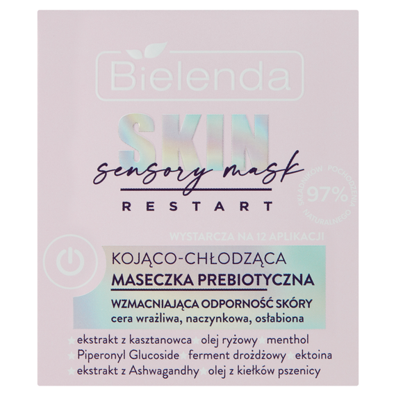 Bielenda Skin Restart Sensory Mask Beruhigende und kühlende präbiotische Maske 50 ml