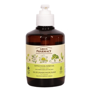 GREEN PHARMACY Żel do mycia twarzy skóra mieszana Zielona herbata 270ml