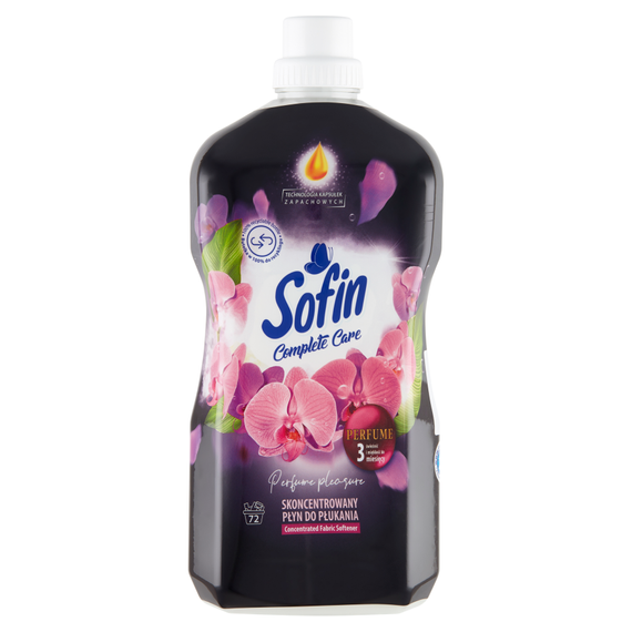 Sofin Complete Care Perfume Pleasure Konzentrierter Weichspüler 1,8 l (72 Wäschen)