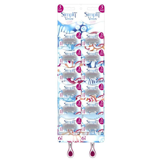 Gillette Simply Venus 3 Maszynka Do Golenia 12szt