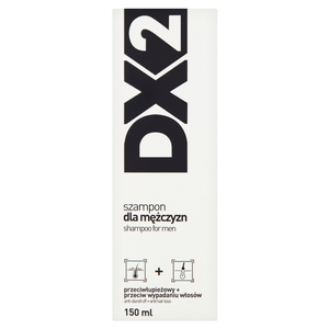 DX2 Shampoo für Männer, Anti-Schuppen + Haarausfall, 150 ml