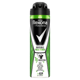 Rexona Men Invisible Fresh Power Antyperspirant w sprayu 150 ml