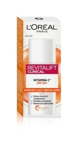L'Oréal Paris Revitalift Clinical Rozświetlający krem na dzień SPF 50+ 50 ml