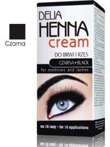 Delia Cosmetics Eyebrow Expert Kremowa henna do brwi 1.0 czarny