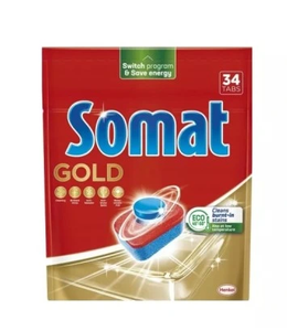 Somat Gold Spülmaschinen-Reinigungstabletten 598,4 g (34 Stück)