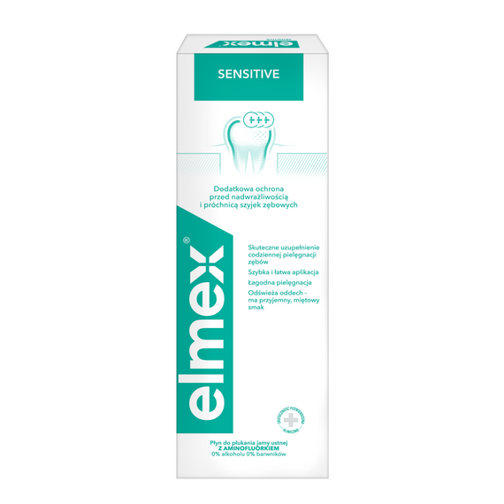 elmex Sensitive mouthwash for hypersensitivity without alcohol 400 ml