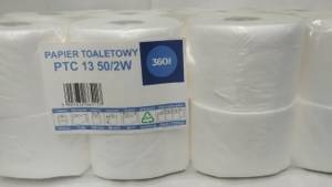 PAPIER TOALETOWY 24 szt 2W 50M 24 ROLKI JUMBO MEGA 360 PRO