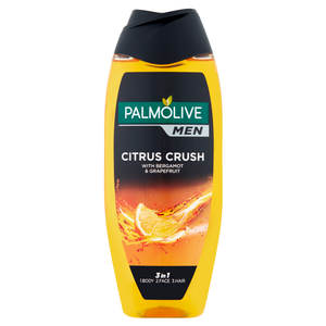 Palmolive MEN Citrus Crush orzeźwiający żel pod prysznic dla mężczyzn 3w1, pomarańcza i cedr 500 ml