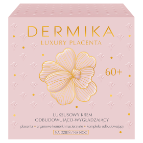 Dermika Luxury Placenta Luxuriöse Aufbau- und Glättungscreme 60+ für Tag und Nacht 50 ml