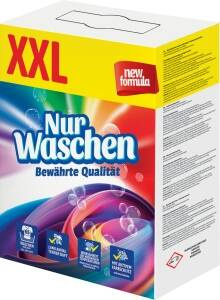 NUR WASCHEN XXL COLOR Waschmittel 4,62kg 65 Wäschen