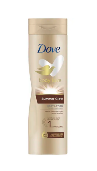 Dove Body Love Summer Glow rozświetlający balsam do ciała