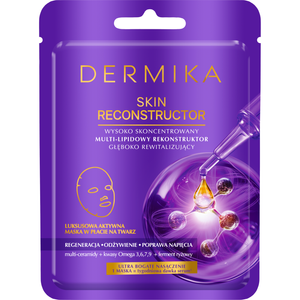 Dermika Skin Reconstructor Maska w płacie multi-lipidowy rekonstruktor głęboko liftingujący
