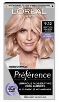 L'Oréal Paris Préférence Farba do włosów bardzo jasny popielaty beżowy blond 9.12 Siberia