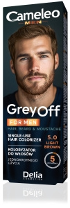 Cameleo Men Grey Off Disposable Hair Color 5.0 Light Brown