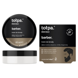 Krem do stylizacji brody nawilżający  TOŁPA dermo barber 60 ml