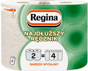 Regina Najdłuższy Ręcznik uniwersalny 2 rolki