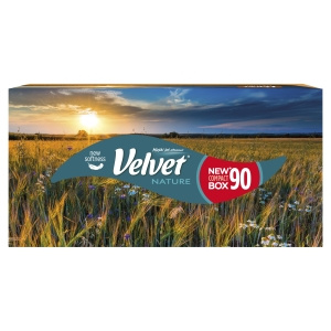 Velvet Nature Universaltücher, 3 Schichten, 90 Stück