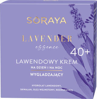 Soraya Lavender Essence Lawendowy krem wygładzający 40+ 50 ml