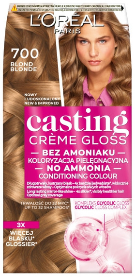 L'Oreal Paris Casting Crème Gloss Pflegende Haarfarbe  700 blond