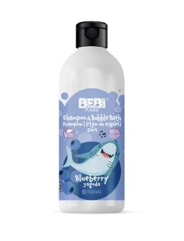  BEBI KIDS Szampon i płyn do kąpieli Jagoda, 500ml