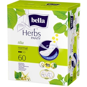 Bella Herbs Panty Tilia Normal Mixform Panty Liners 60 pcs