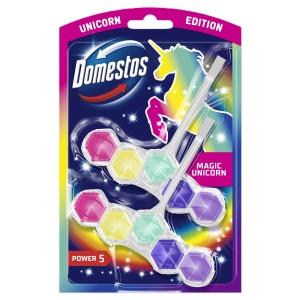 Domestos Power 5 Magic Unicorn Kostka toaletowa 2 x 50 g