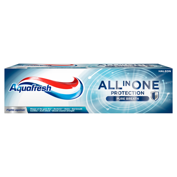 Aquafresh All in One Protection Pure Breath Pasta do zębów z fluorkiem 75 ml