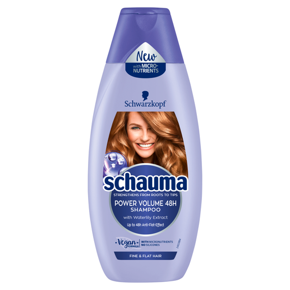 Schauma Power Volume Shampoo for thin and volumeless hair 400 ml