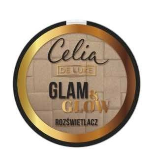  Celia De Luxe Rozświetlacz Glam & Glow nr 106 gold  9 g