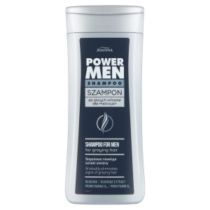Joanna Power Men Shampoo for gray hair for men 200 ml