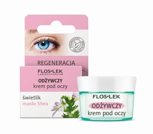 Flos-Lek Odżywczy Krem pod oczy świetlik i masło Shea 15 ml