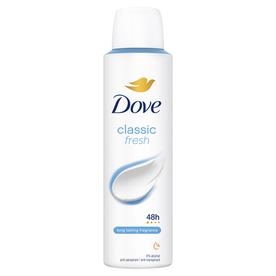 Dove Classic Fresh Antitranspirant Spray 150 ml