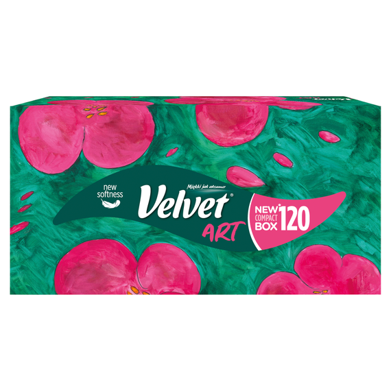 Velvet Art Universaltücher, 3 Schichten, 120 Stück