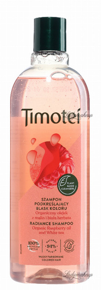 Timotei Szampon olśniewający kolor 400 ml