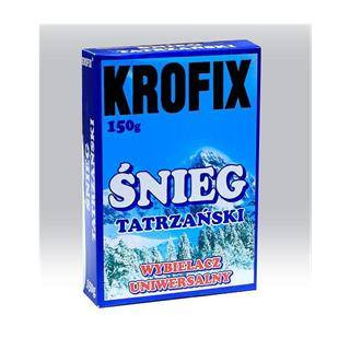 Krofix Wybielacz Uniwersalny Tatrzański Śnieg  150 g