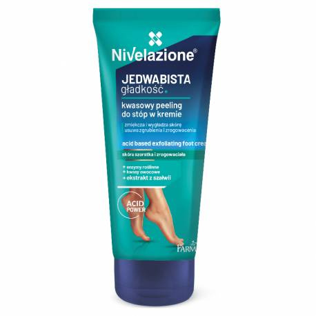 NIVELAZIONE Kwasowy peeling do stóp w kremie 75ml